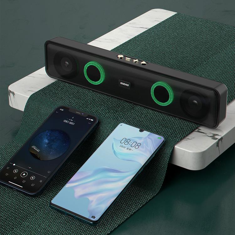 Dudao
Dudao trådlös Bluetooth 5.0 Högtalare 10W 1500mAh - Svart