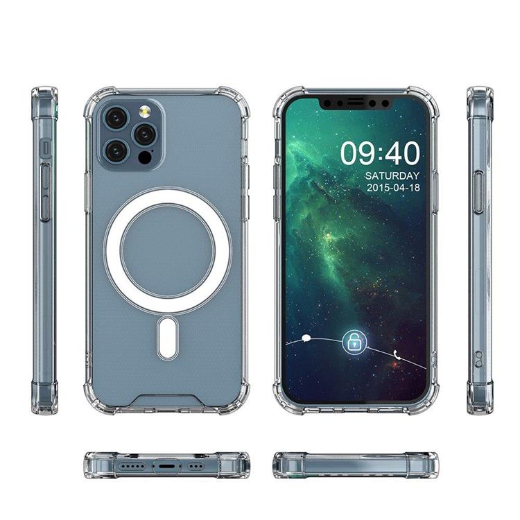 Ruhtel
Clear Magnetic MagSafe Skal iPhone 13 mini - Transparent