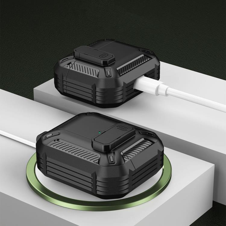 UTGATT1 - Airpods Pro 1/2 Skal X-Carbo - Moro Grå
