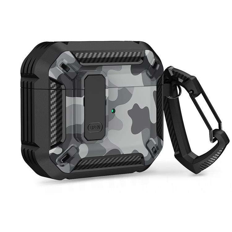 UTGATT1 - Airpods Pro 1/2 Skal X-Carbo - Moro Grå