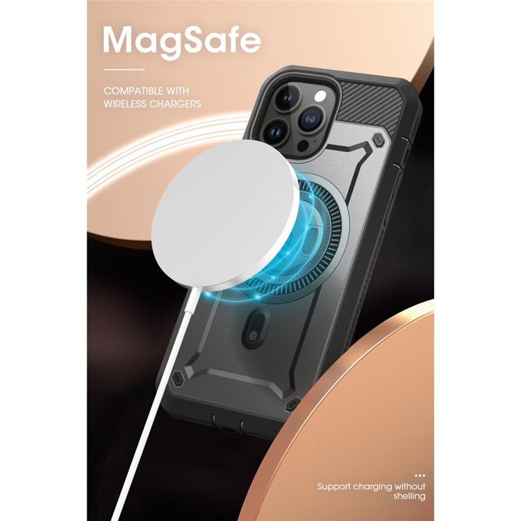 SupCase - SupCase iPhone 14 Pro Max Skal Mag Magsafe UB Pro - Svart