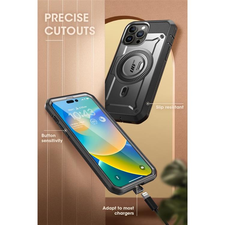 SupCase - SupCase iPhone 14 Pro Max Skal Mag Magsafe UB Pro - Svart