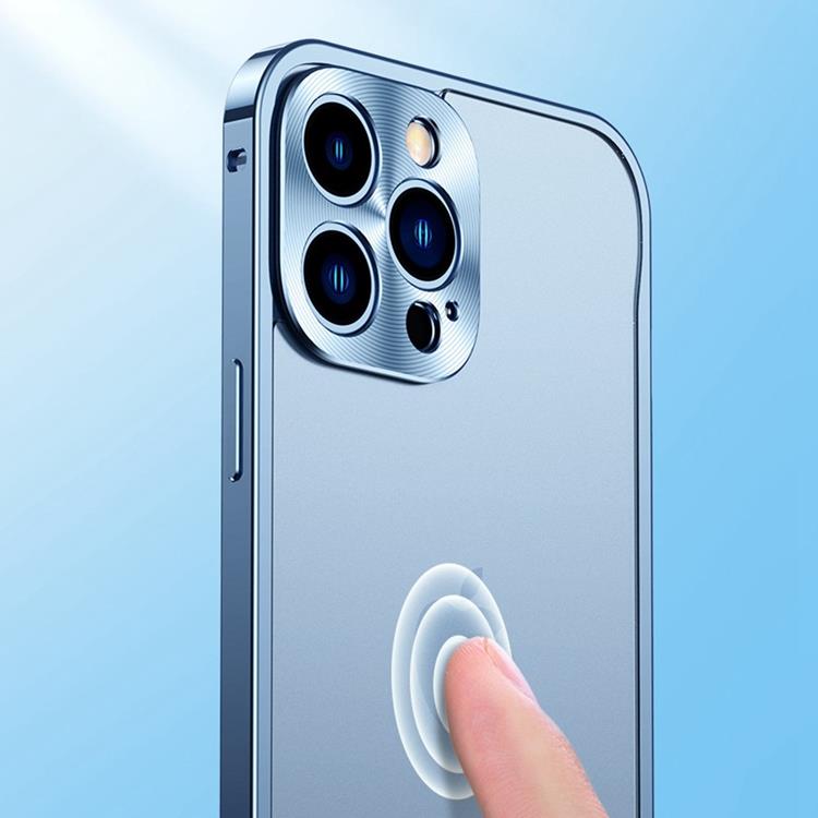 A-One Brand - iPhone 14 Pro Skal Metall Slim - Silver