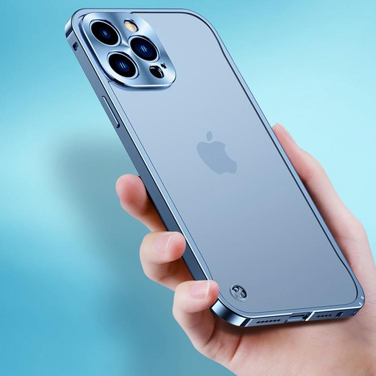 A-One Brand - iPhone 14 Pro Skal Metall Slim - Silver