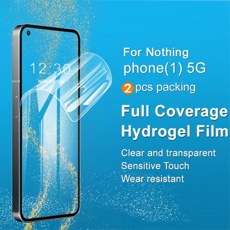 Imak - IMAK [2-Pack] Nothing Phone 1 Skärmskydd Hydrogel HD