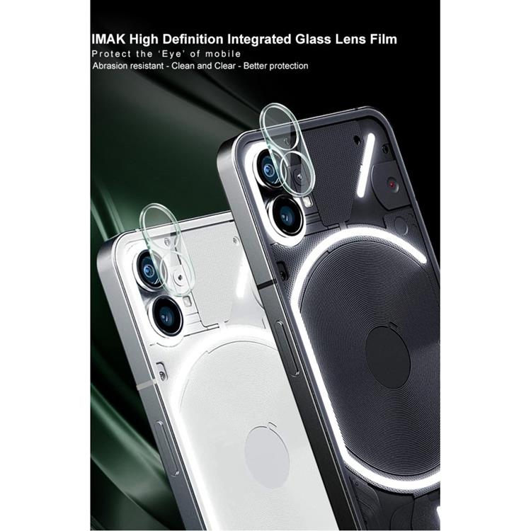 Imak - IMAK Nothing Phone 1 Härdat glas HD Kameralinsskydd