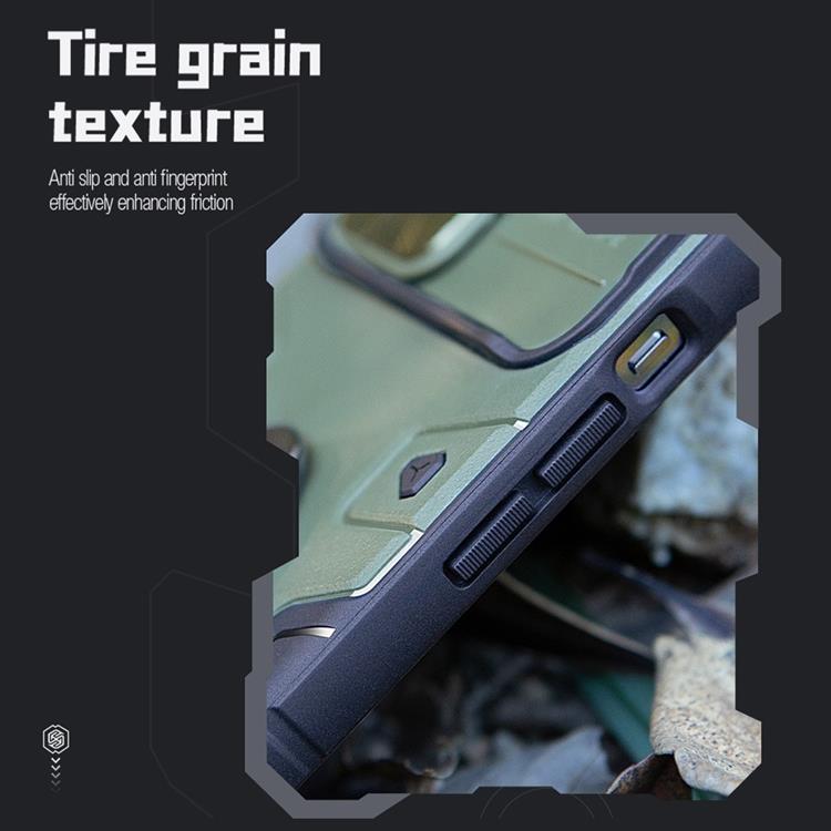 Nillkin - Nillkin iPhone 14 Pro Max Skal Ringhållare Armor Pro - Svart