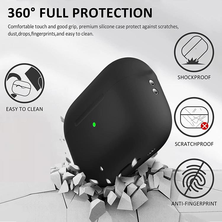 A-One Brand - Airpods Pro 2 Skal Anti Drop med Rem - Blå