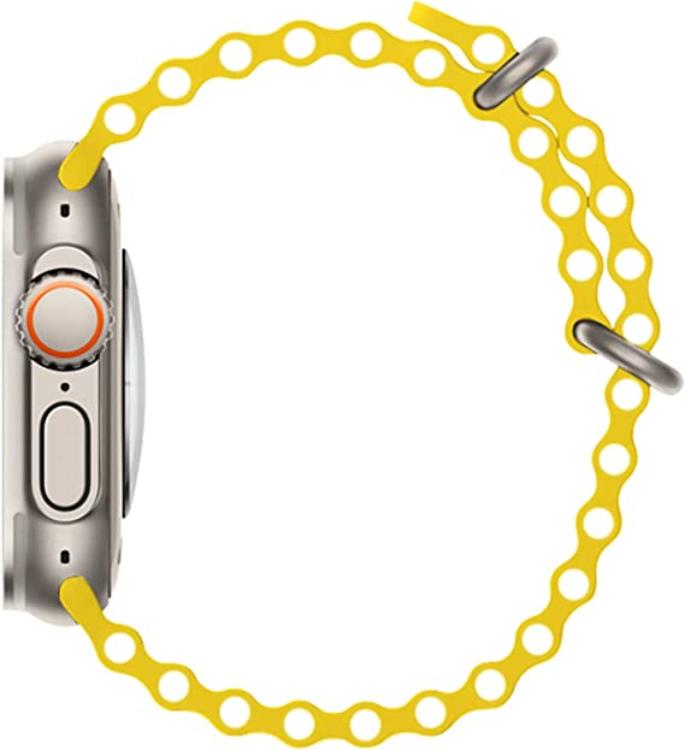 A-One Brand - Apple Watch Ultra/SE/8/7/6/5/4 Band (49/45/44/42mm) Ocean - Gul