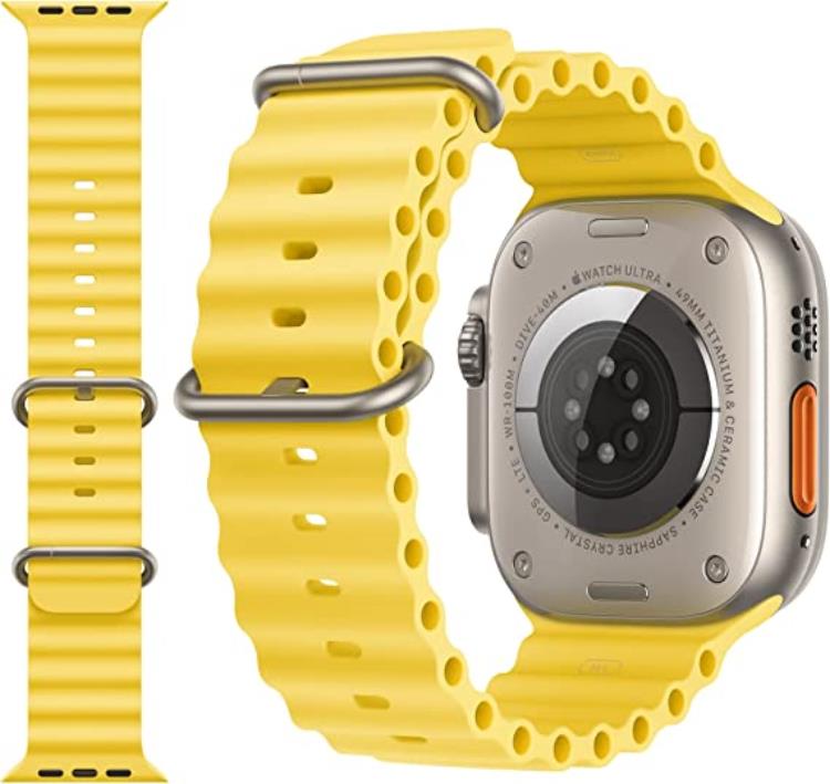 A-One Brand - Apple Watch Ultra/SE/8/7/6/5/4 Band (49/45/44/42mm) Ocean - Gul