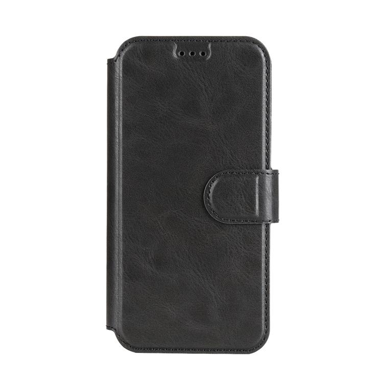 Boom - BOOM iPhone 14 Pro Plånboksfodral Calfskin - Svart