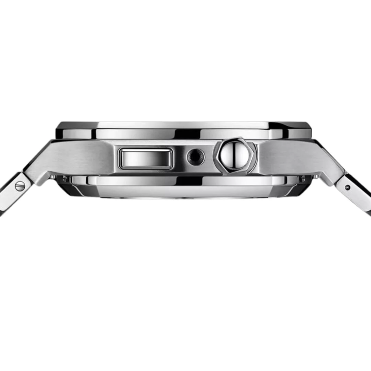 A-One Brand - Apple Watch 4/5/6/7/8/SE (44/45mm) Luxury Band Armor Stainless Steel - Silver