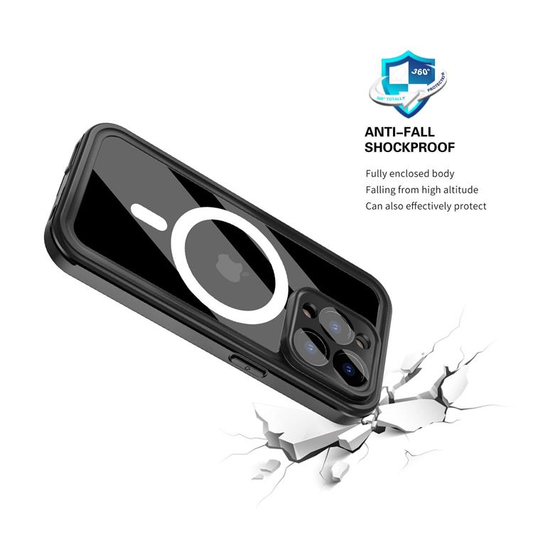 A-One Brand - Redpepper Vattentätt Magsafe Skal iPhone 14 Pro - Svart