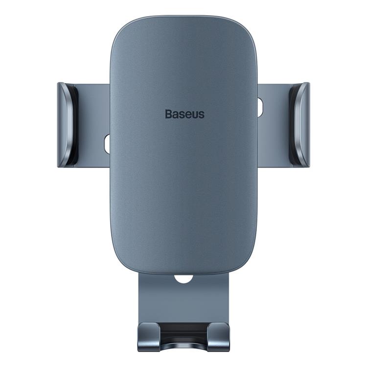 BASEUS - Baseus Metal Gravitations Bilhållare Luftventil - Mörkgrå