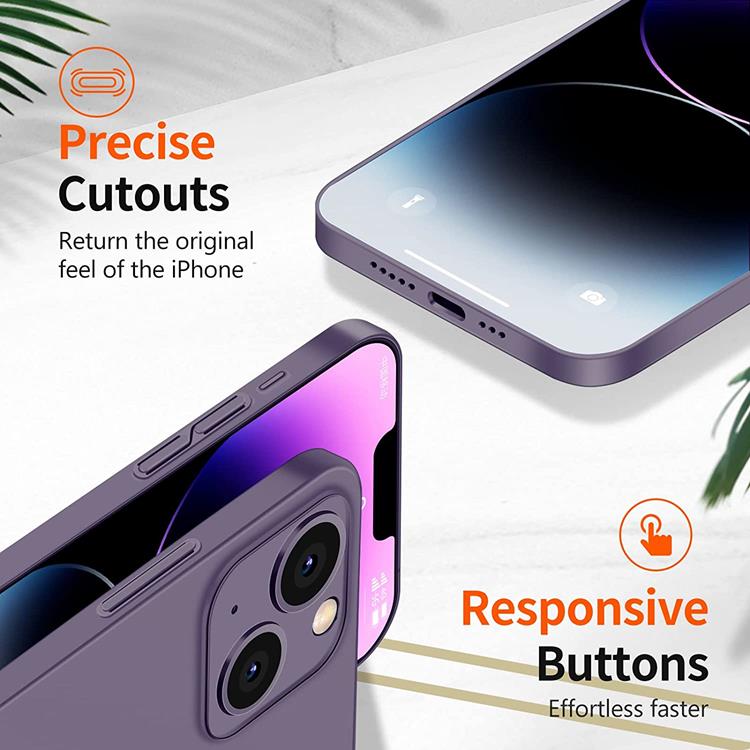 Boom of Sweden - BOOM Zero iPhone 14 Plus Skal Ultra Slim - Lila