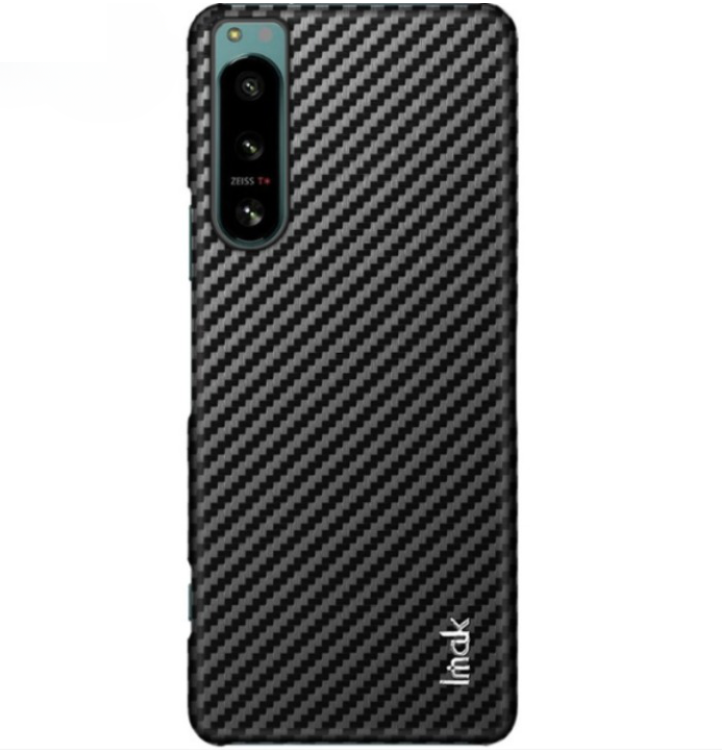 Imak - IMAK Sony Xperia 5 IV Skal Carbon Fiber Ruiyi - Svart