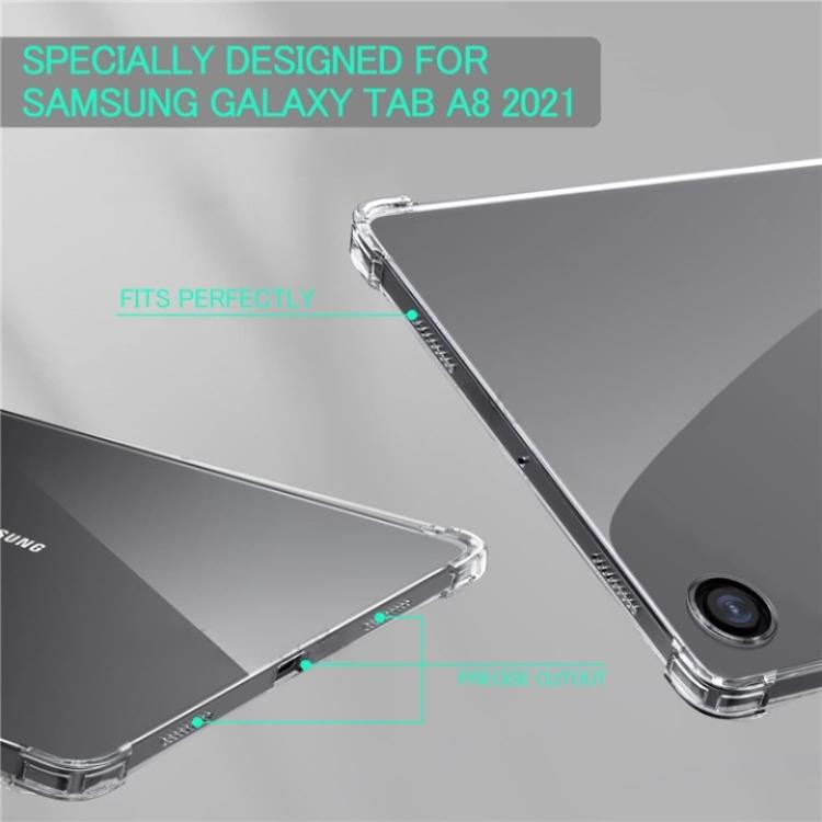 A-One Brand - Galaxy Tab A8 10.5 Skal Soft TPU Anti-Fall - Transparent