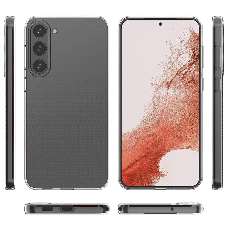 A-One Brand - Galaxy S23 Plus Skal Ultra Slim Anti-scratch Soft TPU - Clear