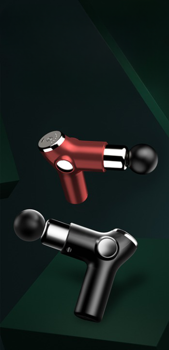 A-One Brand - Mini Portable Muscle Relaxation Electric Massagepistol 2000mAH