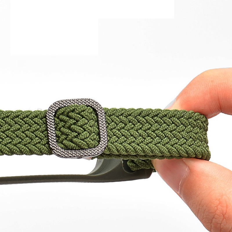 A-One Brand - Braided Ersättningsarmband till Xiaomi Mi Band 6/5/4/3 - Orange
