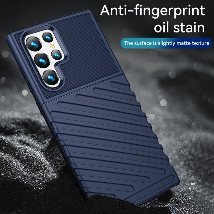 A-One Brand - Thunder Twill Skal Galaxy S22 Ultra 5G - Blå