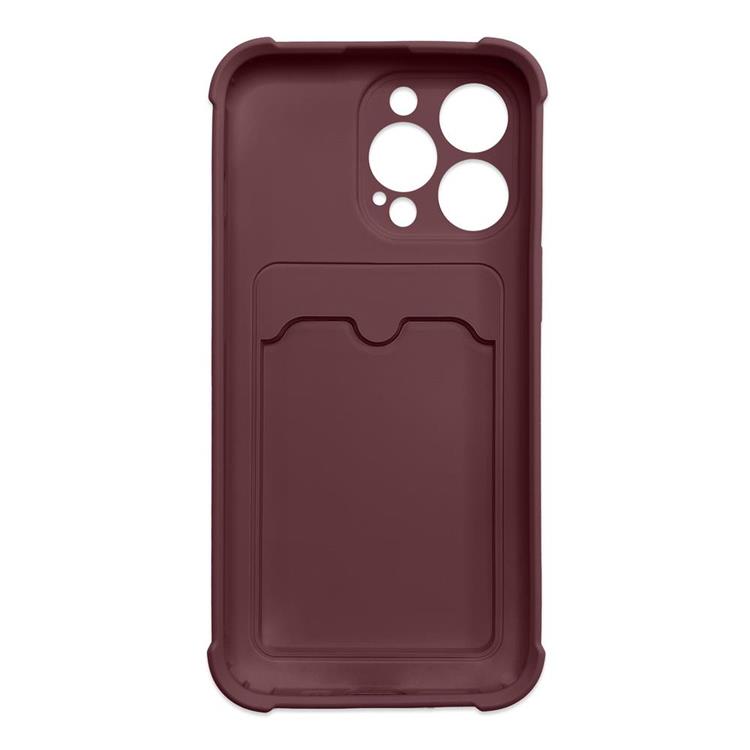A-One Brand - Armor Korthållare Skal iPhone 13 mini - Raspberry