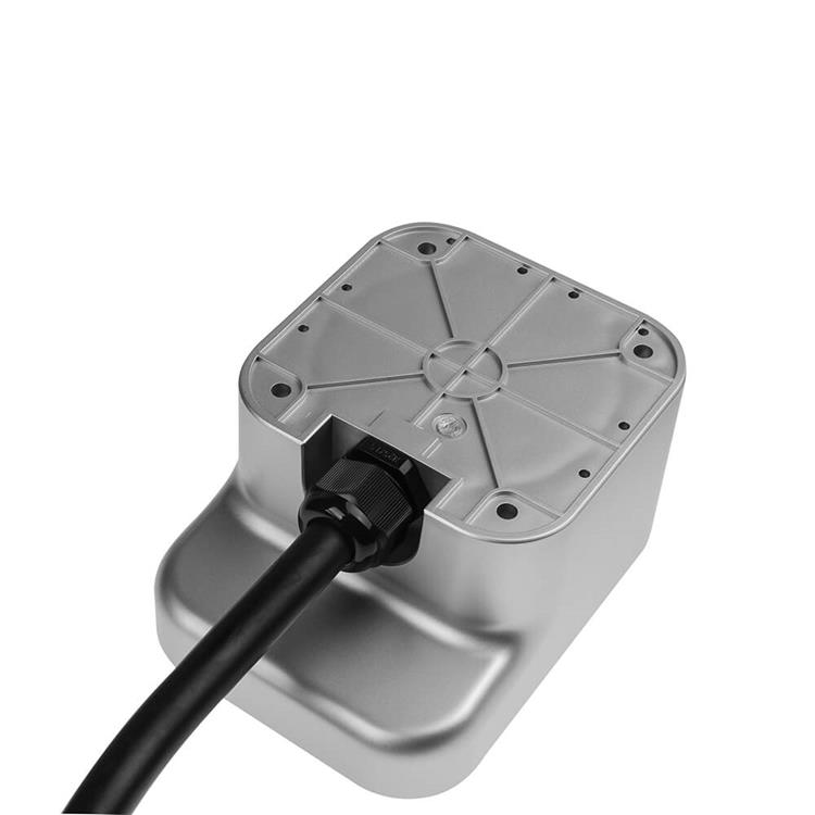 Green Cell - GREENCELL LaddBox Elbil med Uttag EV15RFID Typ2 22kW 32A LCD IP66 RFID - Svart