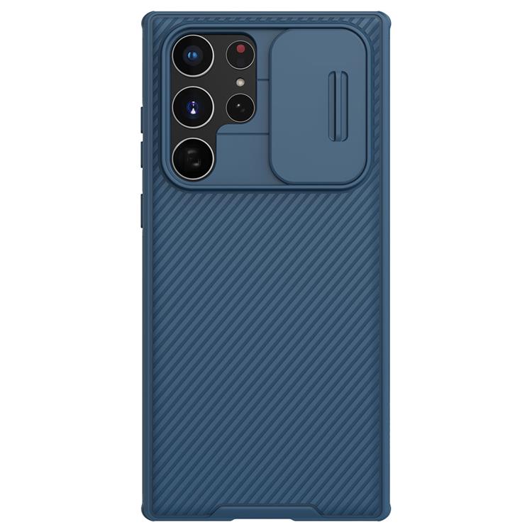 Nillkin - Nillkin Camshield Pro Skal Galaxy S22 Ultra - Blå
