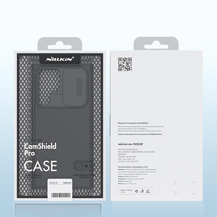 Nillkin - Nillkin Camshield Pro Skal Galaxy S22 Ultra - Blå