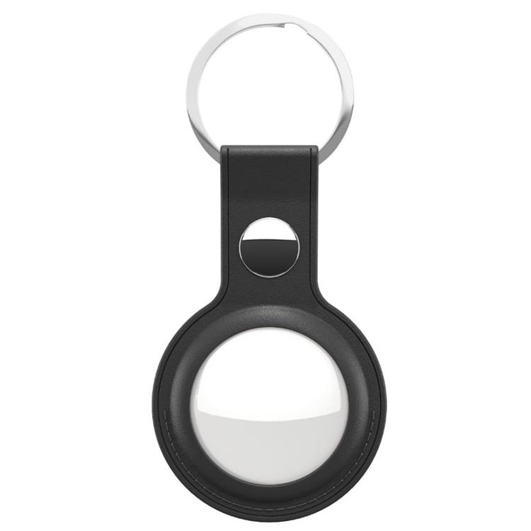 KeyBudz - Keybudz 2-pack Nyckelring i Läder För AirTag - Svart