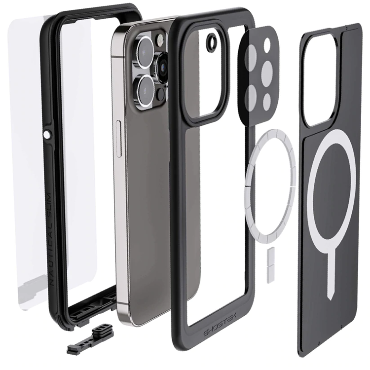 Ghostek - Ghostek MagSafe Nautical Slim Skal iPhone 13 Pro - Svart