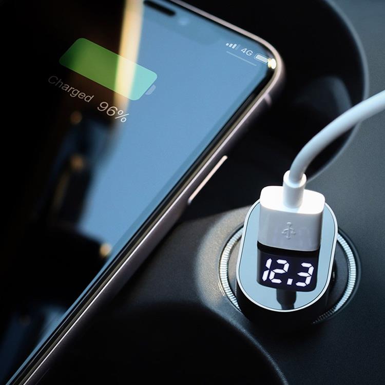 Joyroom - Joyroom C-A17 Snabb Billaddare USB-C 42,5W PD - Silver
