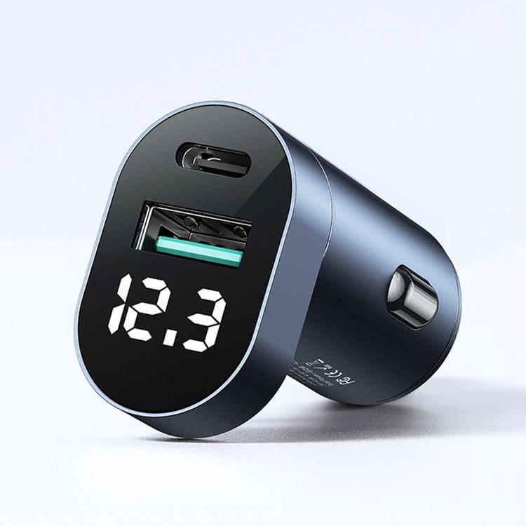 Joyroom - Joyroom C-A17 Snabb Billaddare USB-C 42,5W PD - Silver