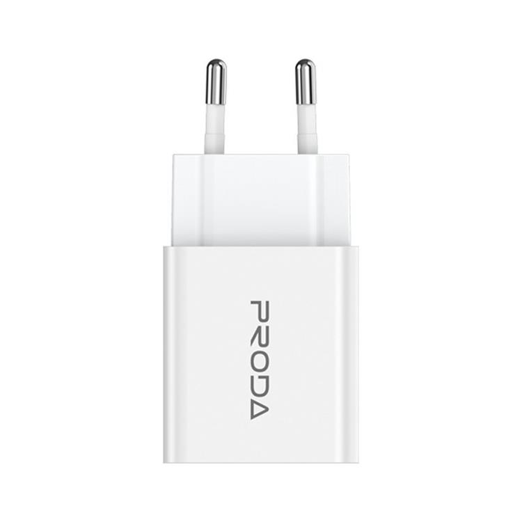 UTGÅTT - Proda Snabbladdare USB & USB-C, PD, 3A, 20W