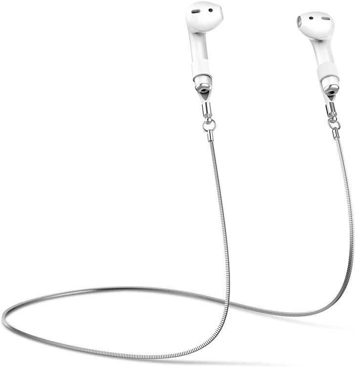 A-One Brand - Airpods Metall Halsbandskedja - Silver