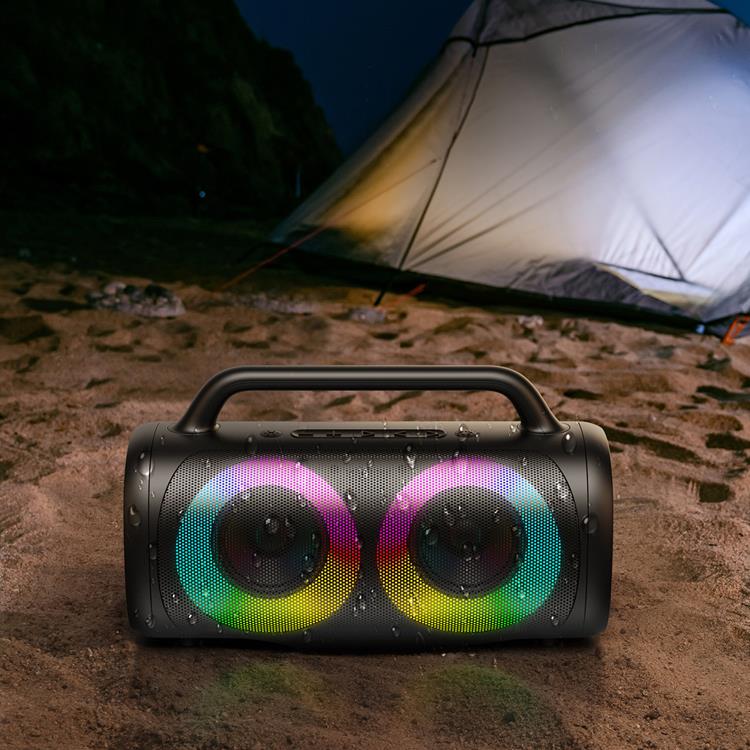 Joyroom - Joyroom 5.1 Trådlös Bluetooth Högtalare med LED Färgbelysning - Svart