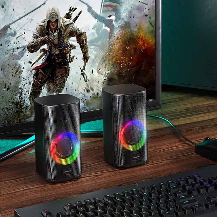 WK Design - WK Design Trådlösa Bluetooth 5.0 Högtalare - Svart