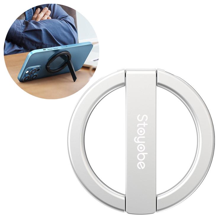 Stoyobe - Stoyobe Magnetic Bracket Mobilhållare - Silver