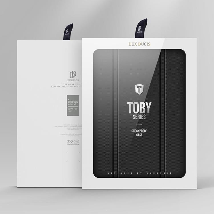 Dux Ducis - Dux Ducis Realme Pad 10.4 Fodral Toby Armored med Pennhållare - Svart