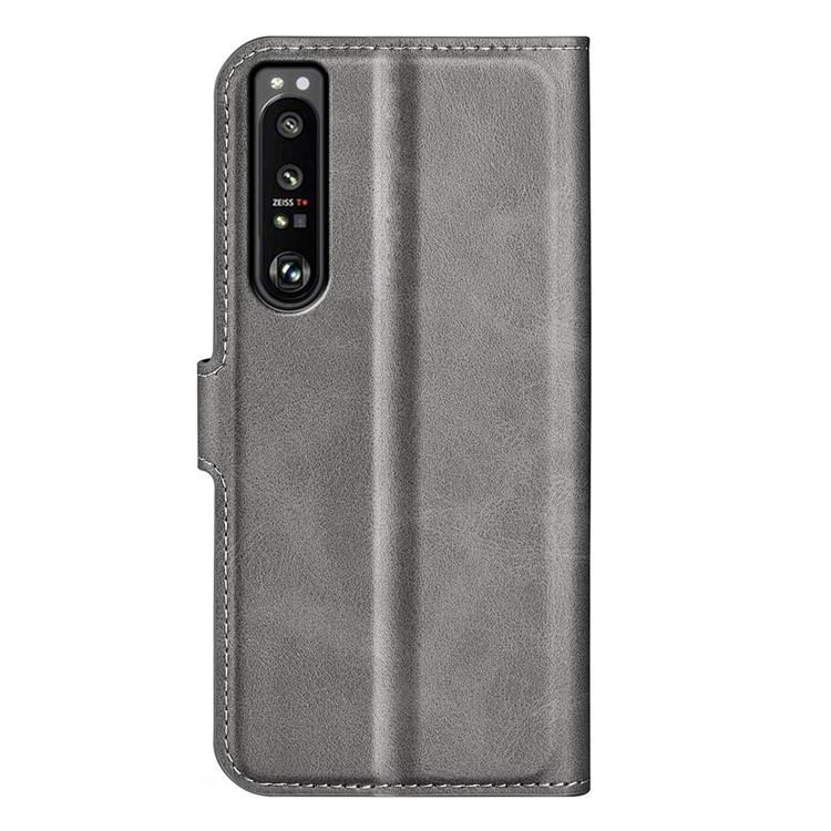 A-One Brand - Sony Xperia 1 IV Plånboksfodral Flip Folio - Grå
