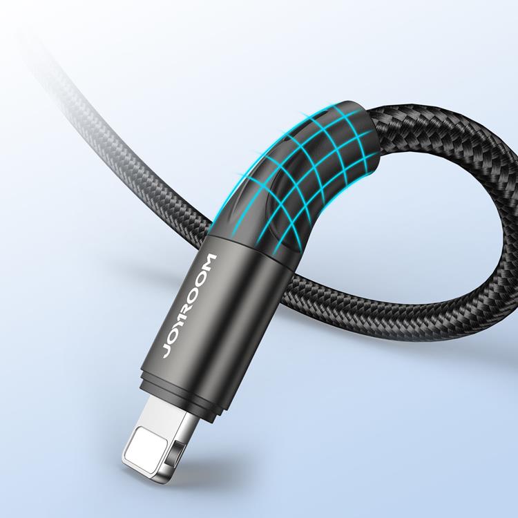 Joyroom - Joyroom USB Type C - Lightning Kabel PD 20W 1m - Svart