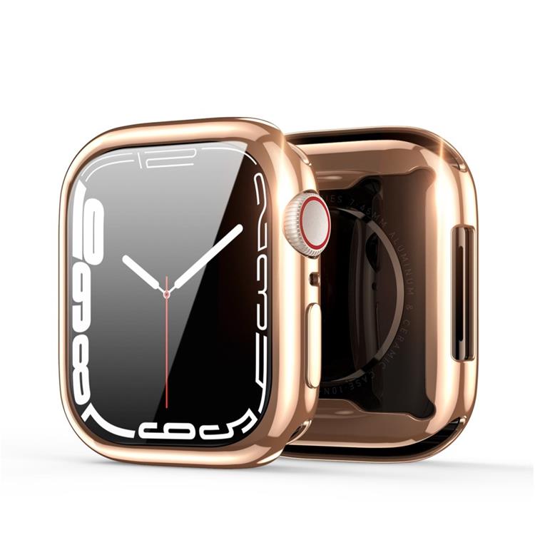 Dux Ducis - DUX DUCIS Apple Watch 7 41mm Skal Somo Flexible - Guld