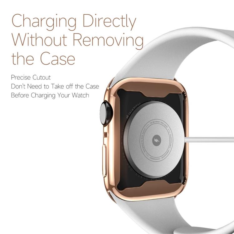 Dux Ducis - DUX DUCIS Apple Watch 4/5/6/SE 40mm Skal Somo Flexible - Guld