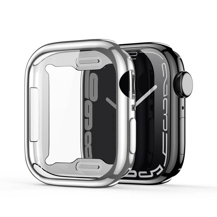Dux Ducis - DUX DUCIS Apple Watch 7 45mm Skal Somo Flexible - Silver