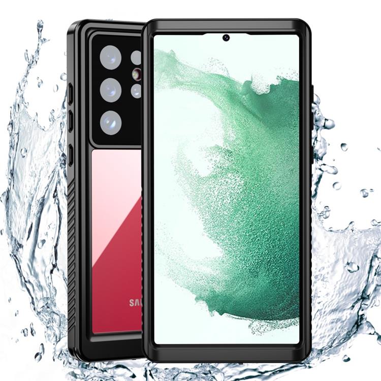 RedPepper - Redpepper Galaxy S22 Ultra 5G Skal Vattentätt IP68 - Svart