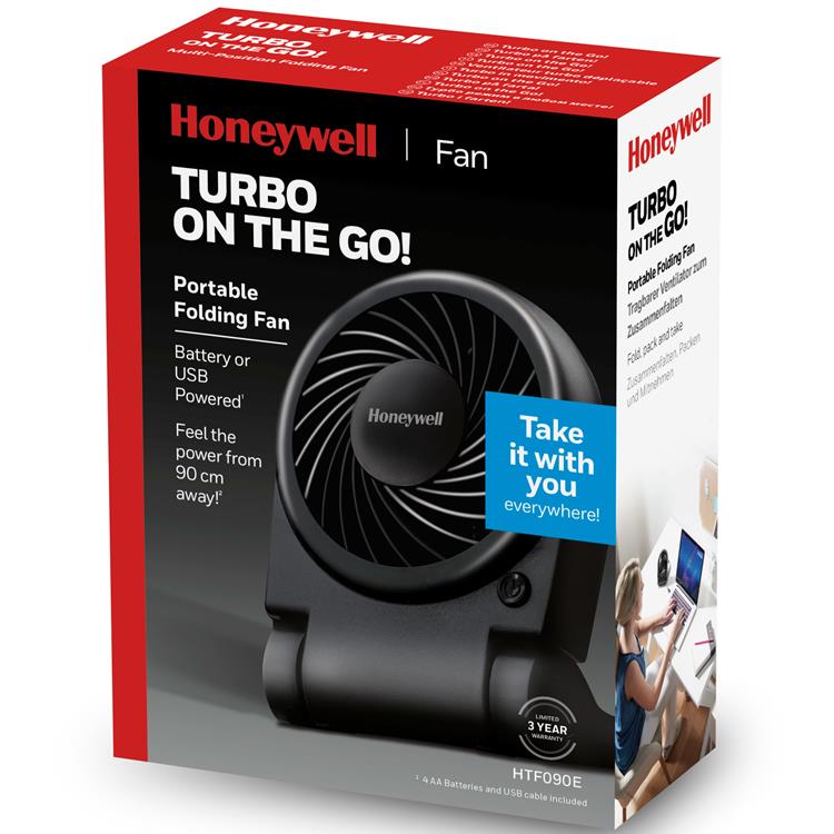 Honeywell - HONEYWELL Bordsfläkt Portabel Turbo On The Go