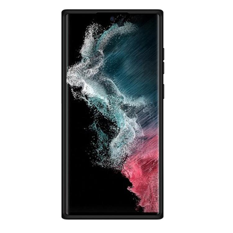 UTGÅTT - Nillkin Galaxy S22 Ultra Skal CamShield Silky Silicone - Svart