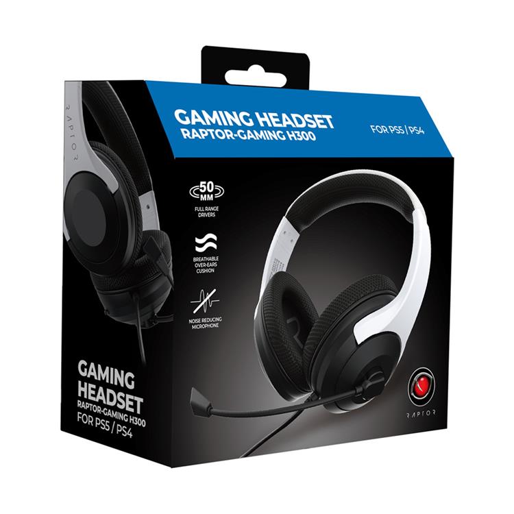 Raptor - RAPTOR Headset PS4/PS5 - Vit