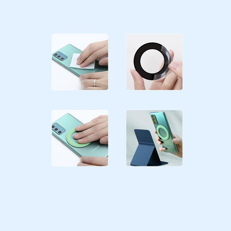 Nillkin - Nillkin SnapLink 2x Adhesive Magsafe Magnetisk Hållare - Lila
