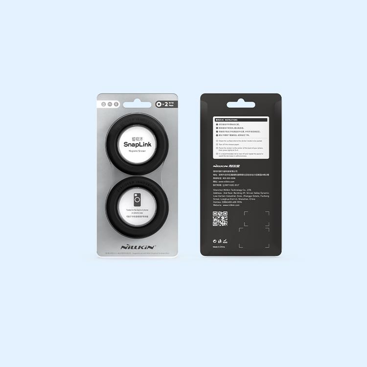 Nillkin - Nillkin SnapLink 2x Adhesive Magsafe Magnetisk Hållare - Lila
